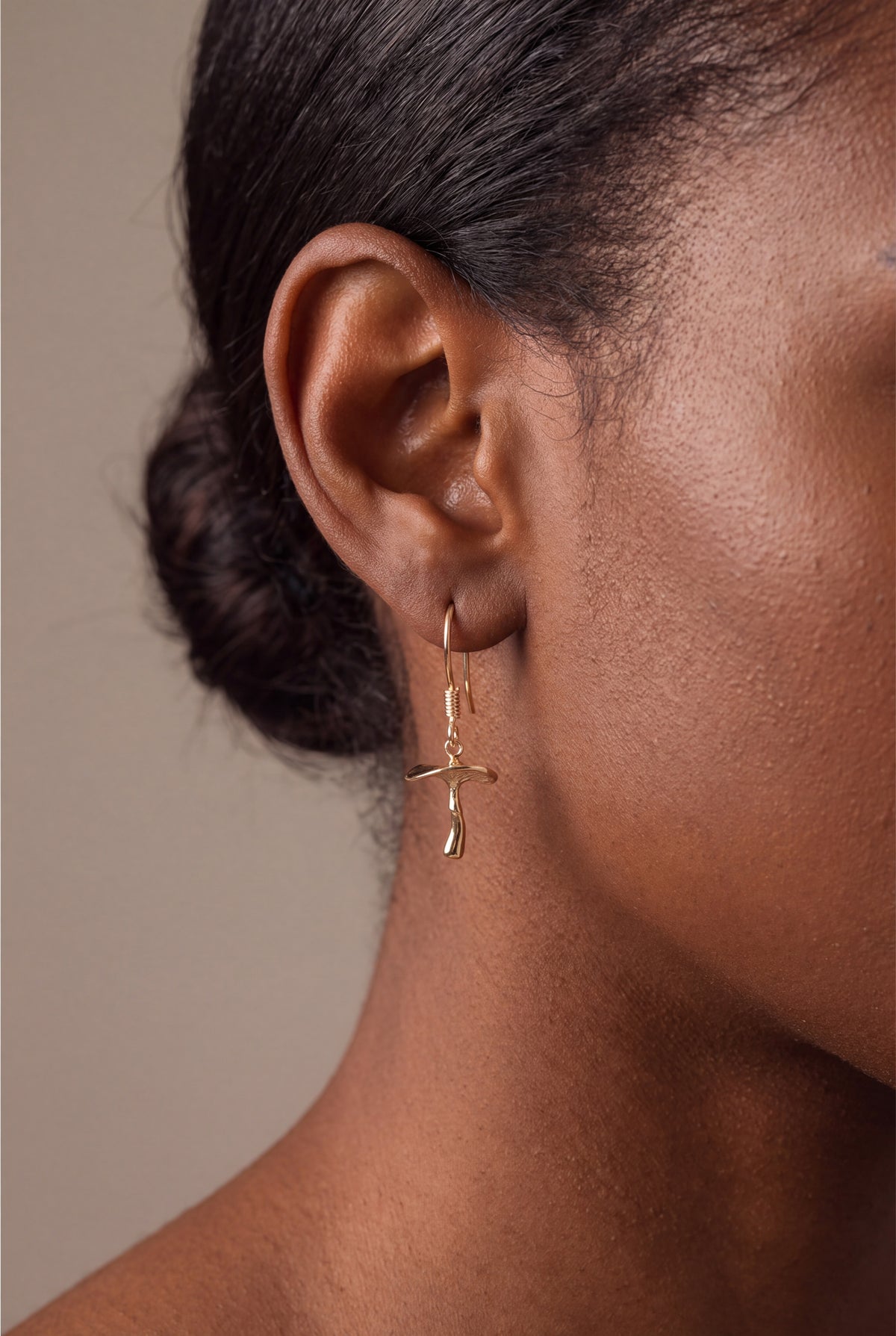 Ballerina Drop Earrings – on model