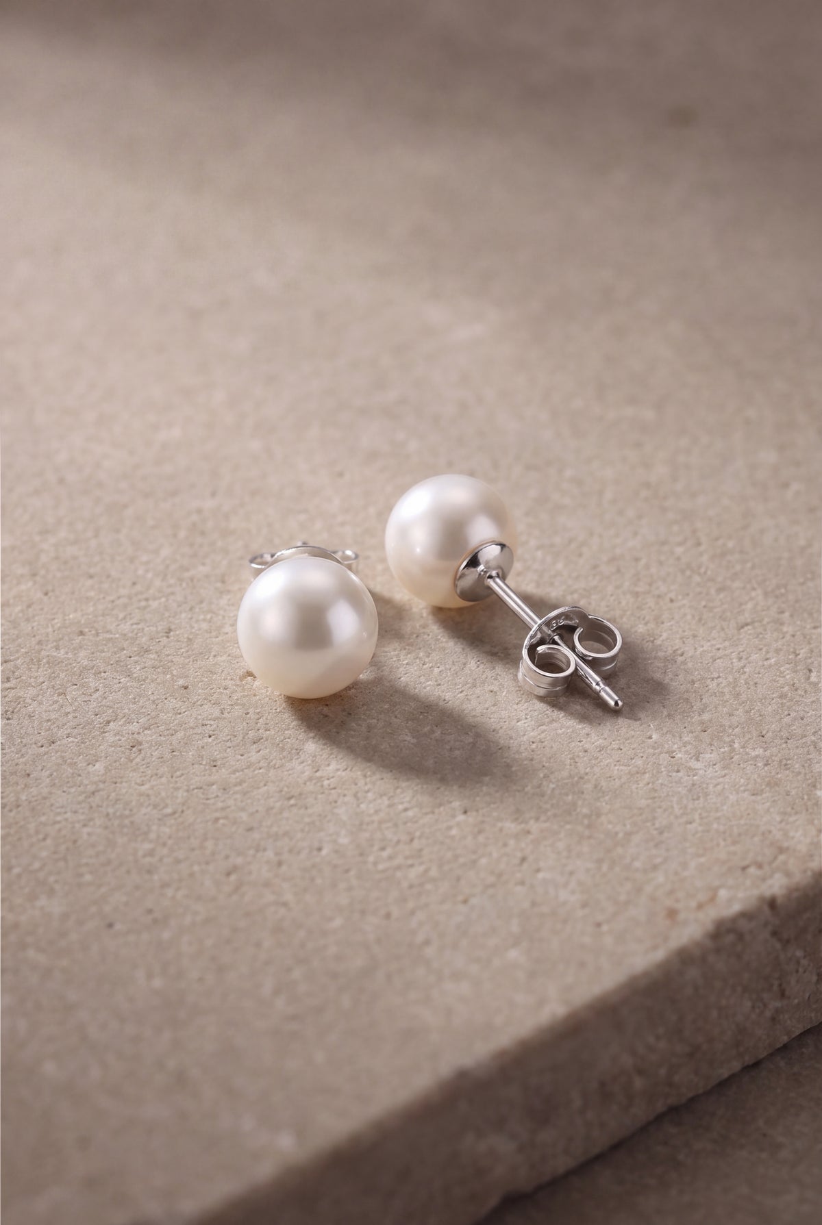 Classic Pearl Stud Earrings – product detail