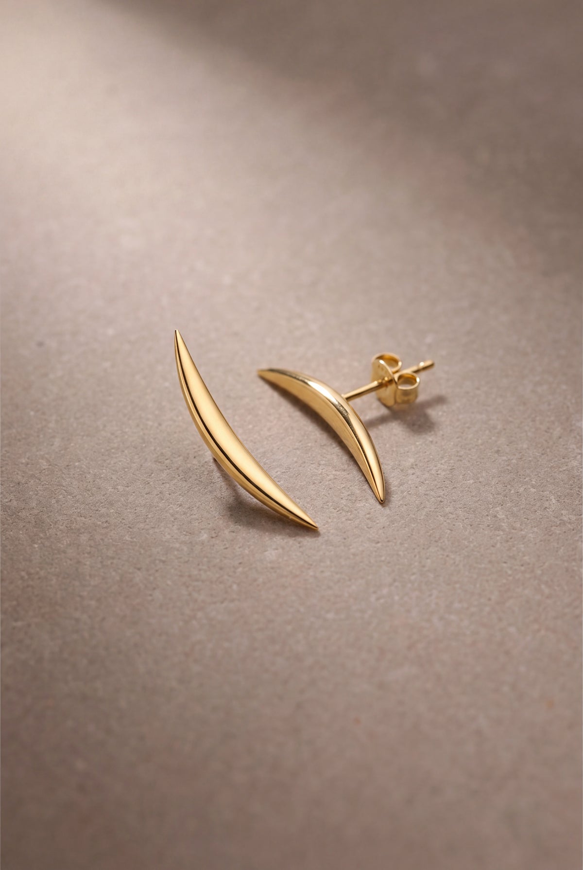 Curved Bar Ear Climber Earrings – product detail