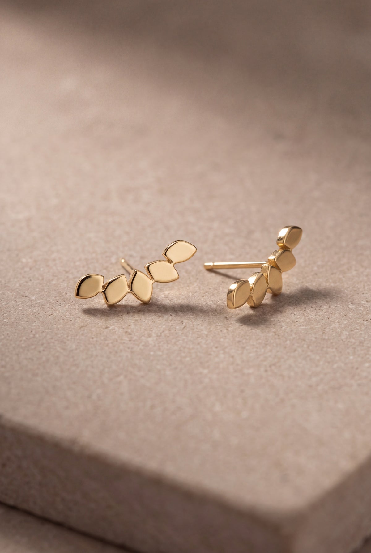 Five Leaf Ear Climber Earrings – product detail