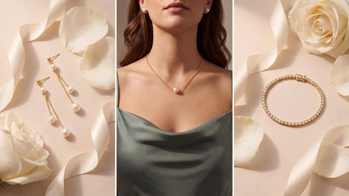 Bridesmaid Gifts – three of our pieces styled and worn