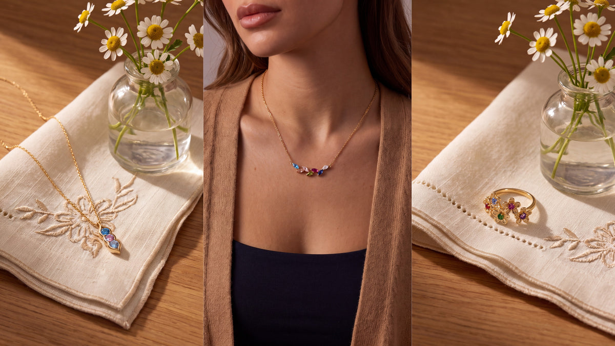 Gifts for Grandma – three of our pieces styled and worn