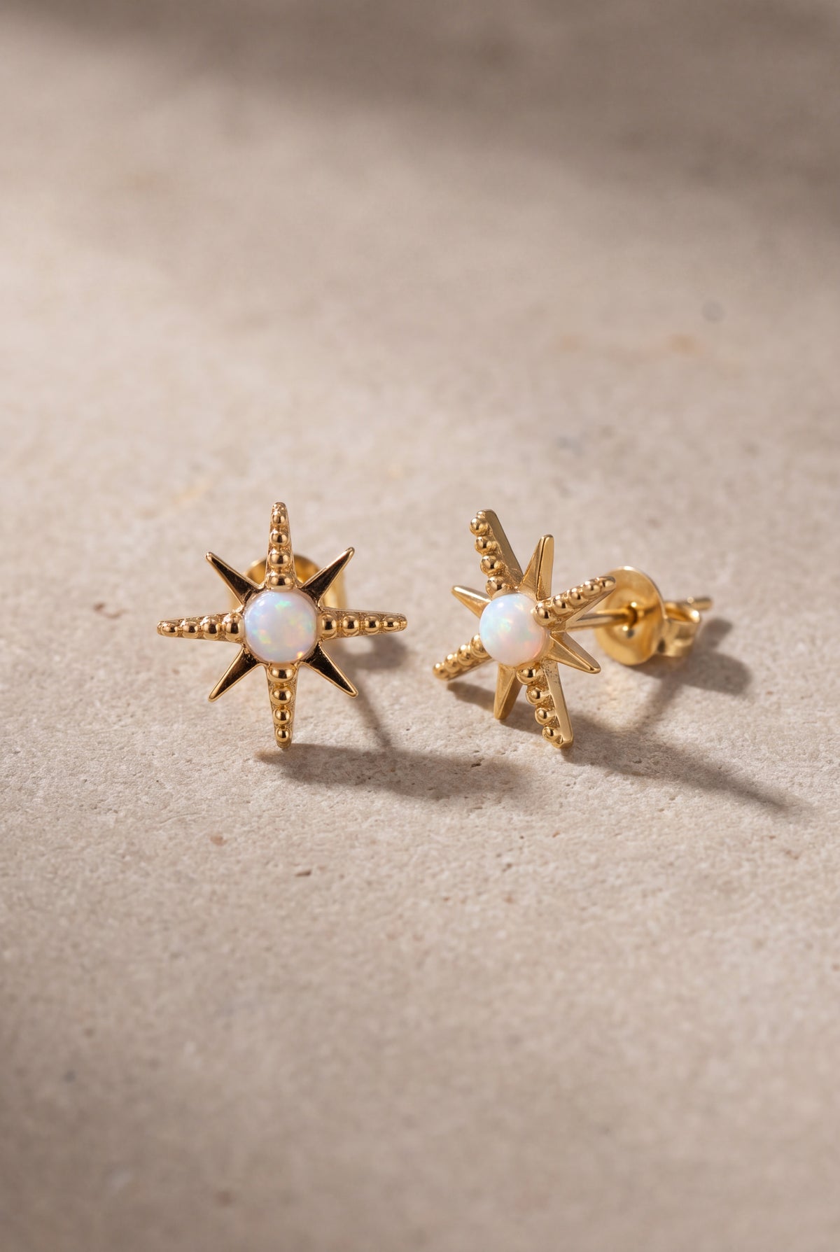 Opal North Star Stud Earrings – product detail