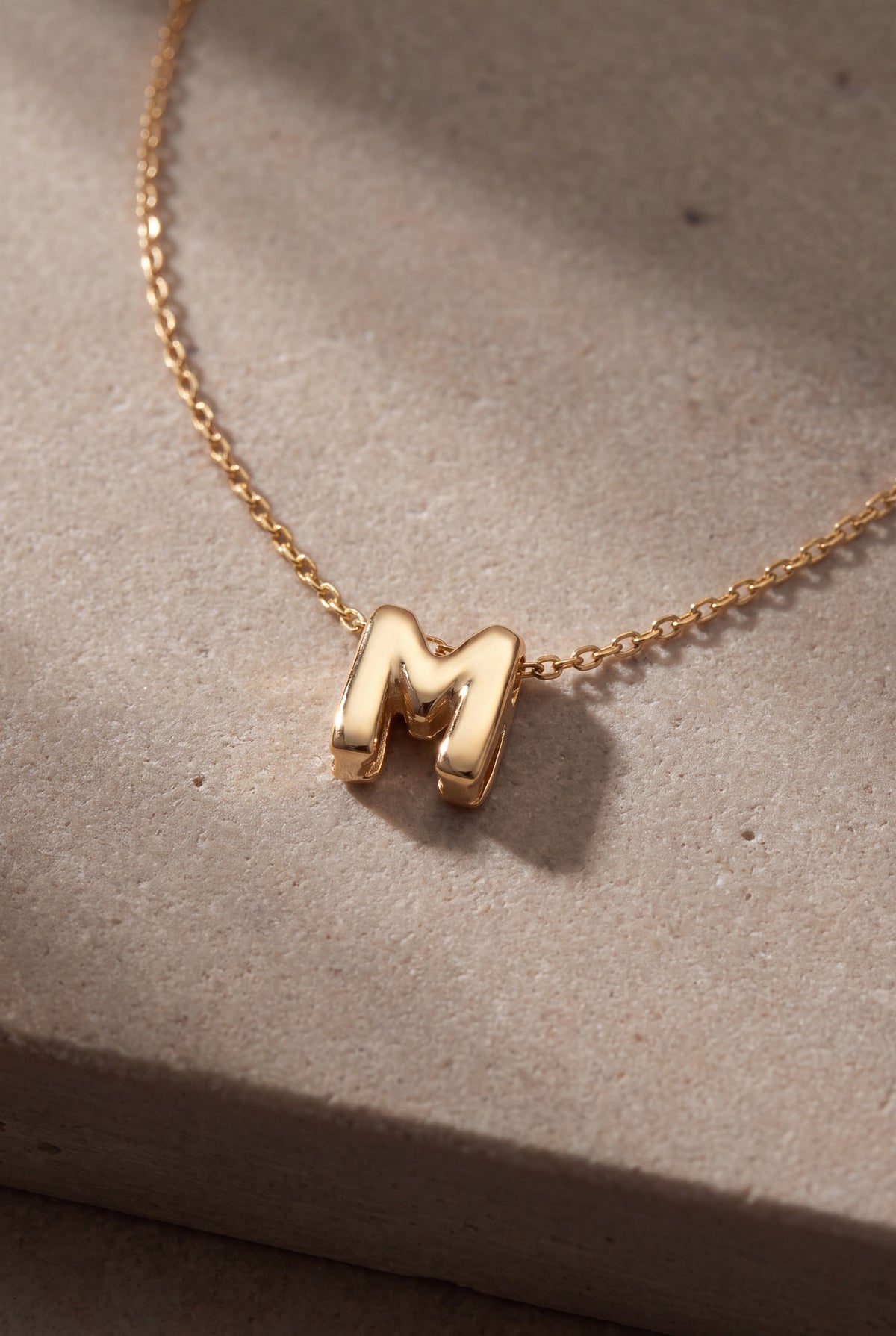 Personalized Balloon Initial Necklace – product detail