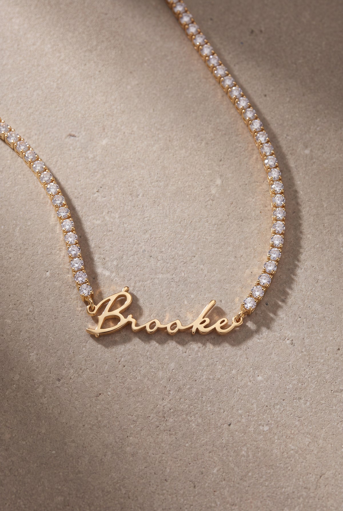 Tennis Chain Name Necklace – product detail