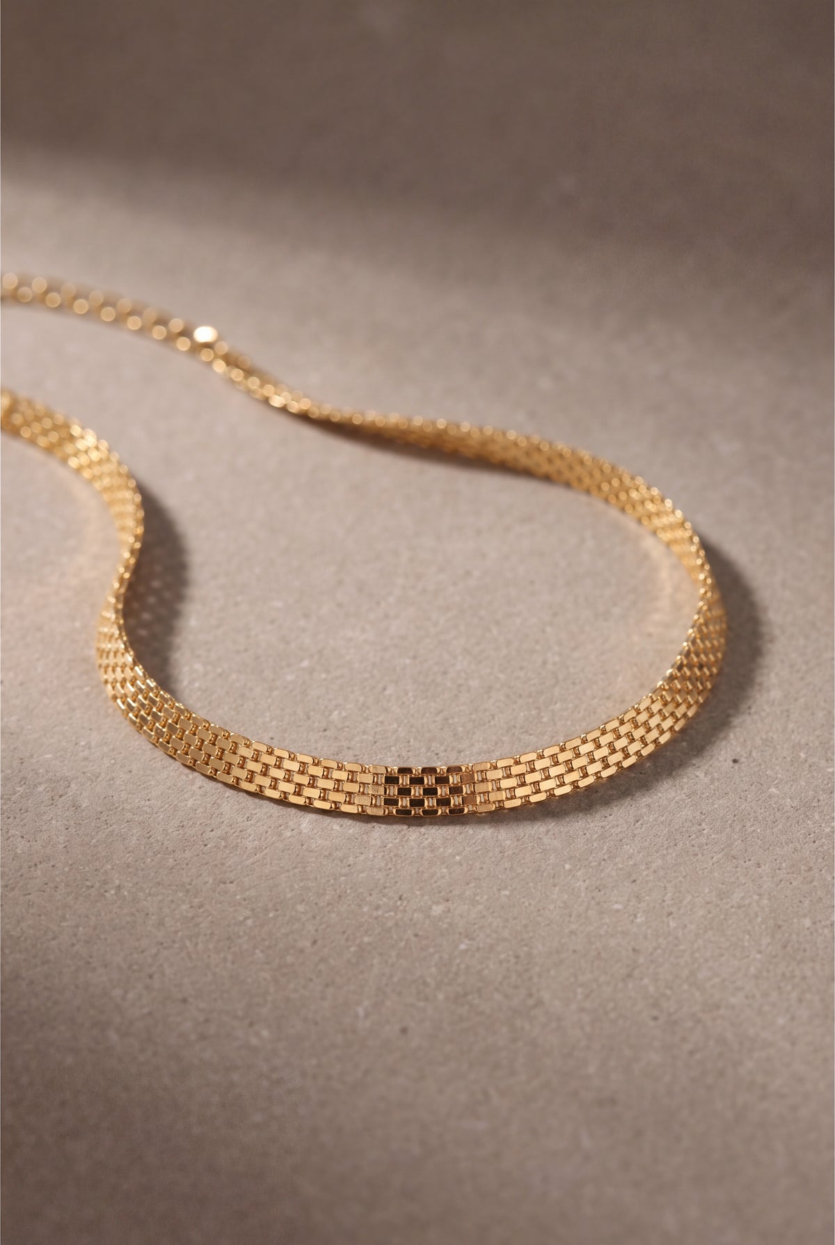 Woven Chain Anklet – product detail