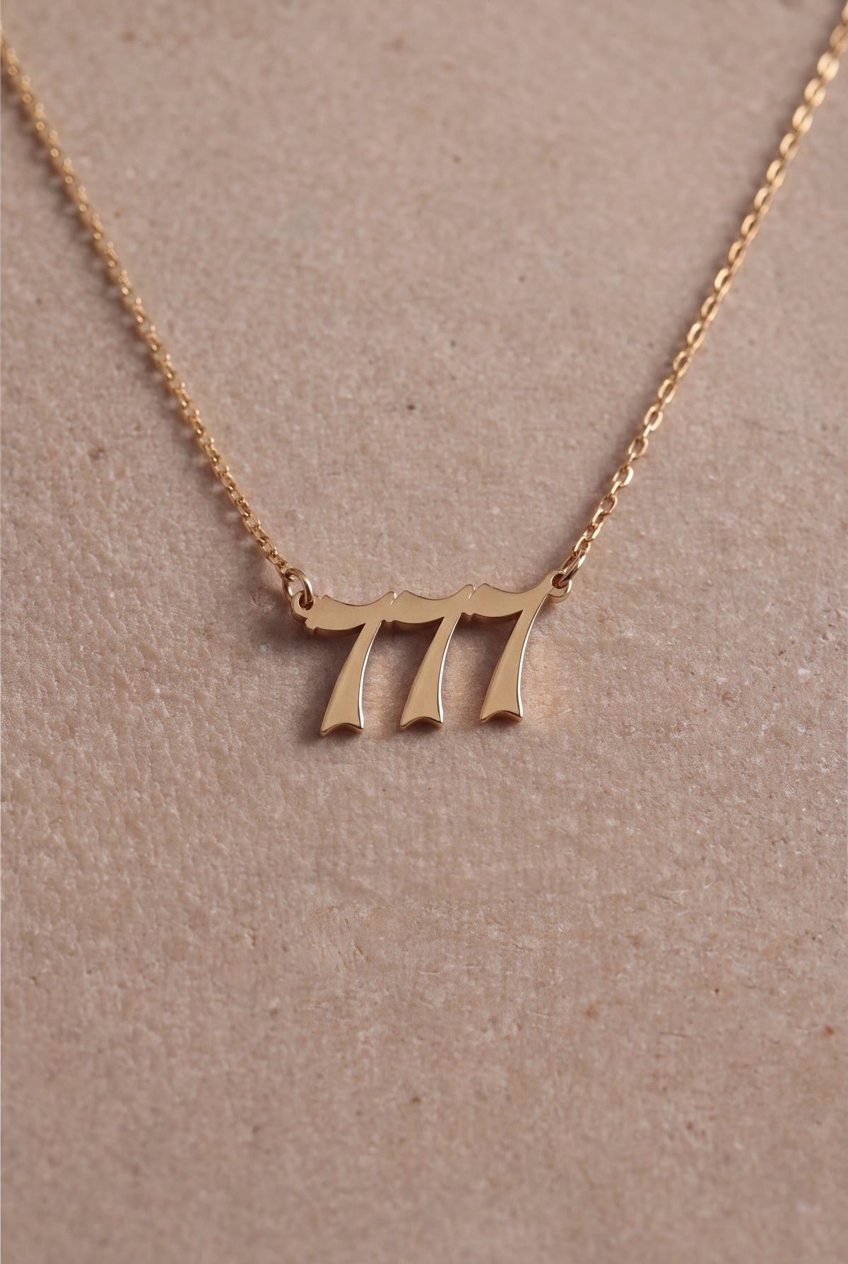 777 Angel Number Necklace – product detail