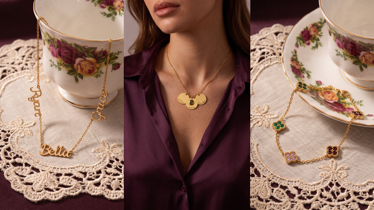 Gifts for Mom – three of our pieces styled and worn