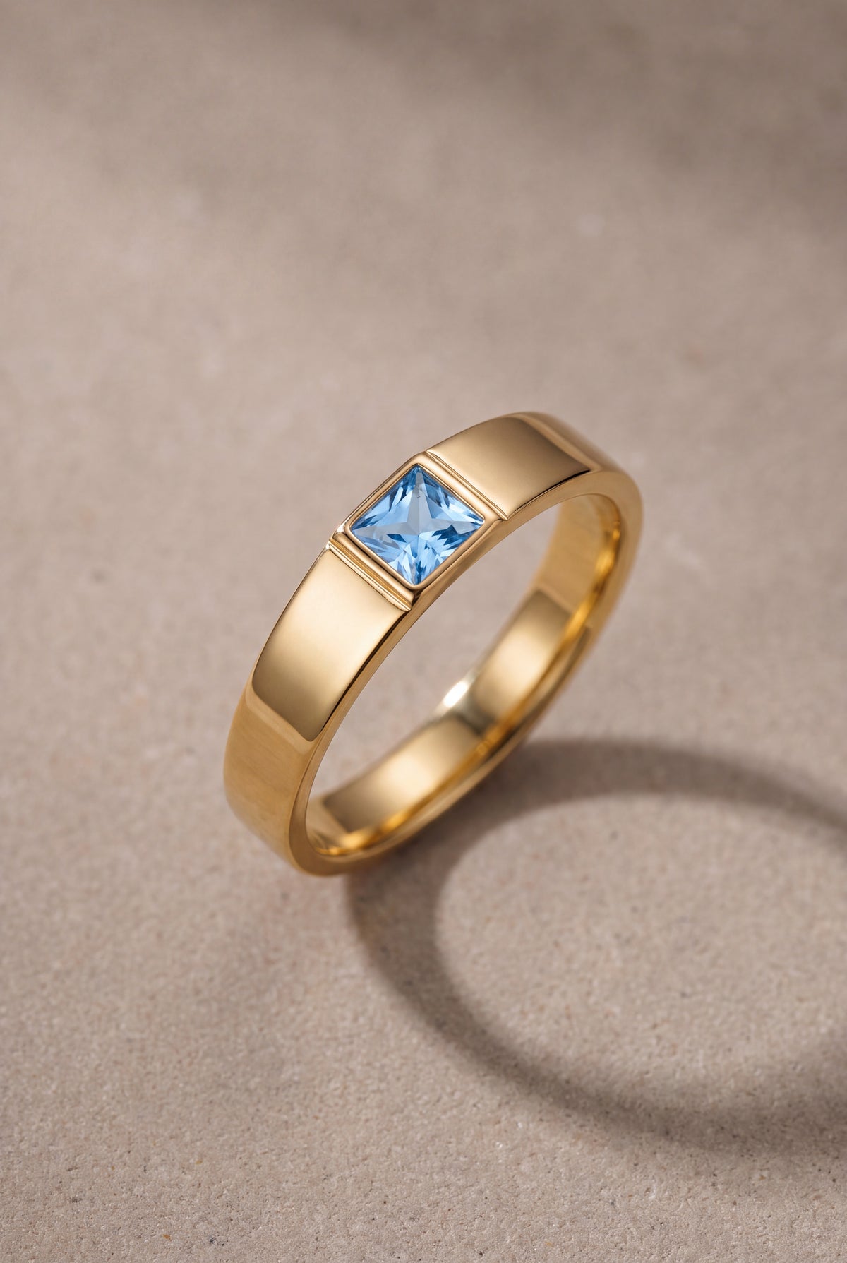 Men's Birthstone Band Ring – product detail