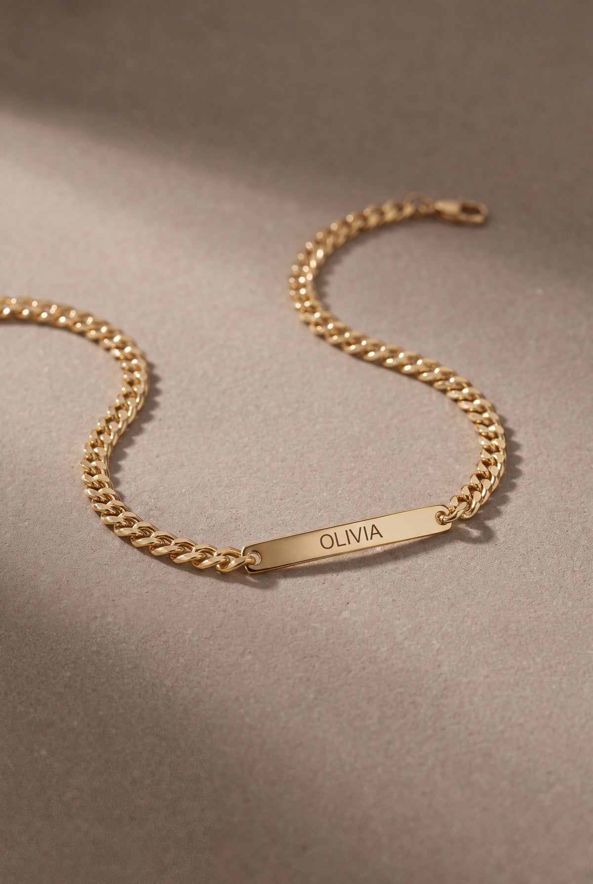 Men's Engraved ID Bar Bracelet – product detail