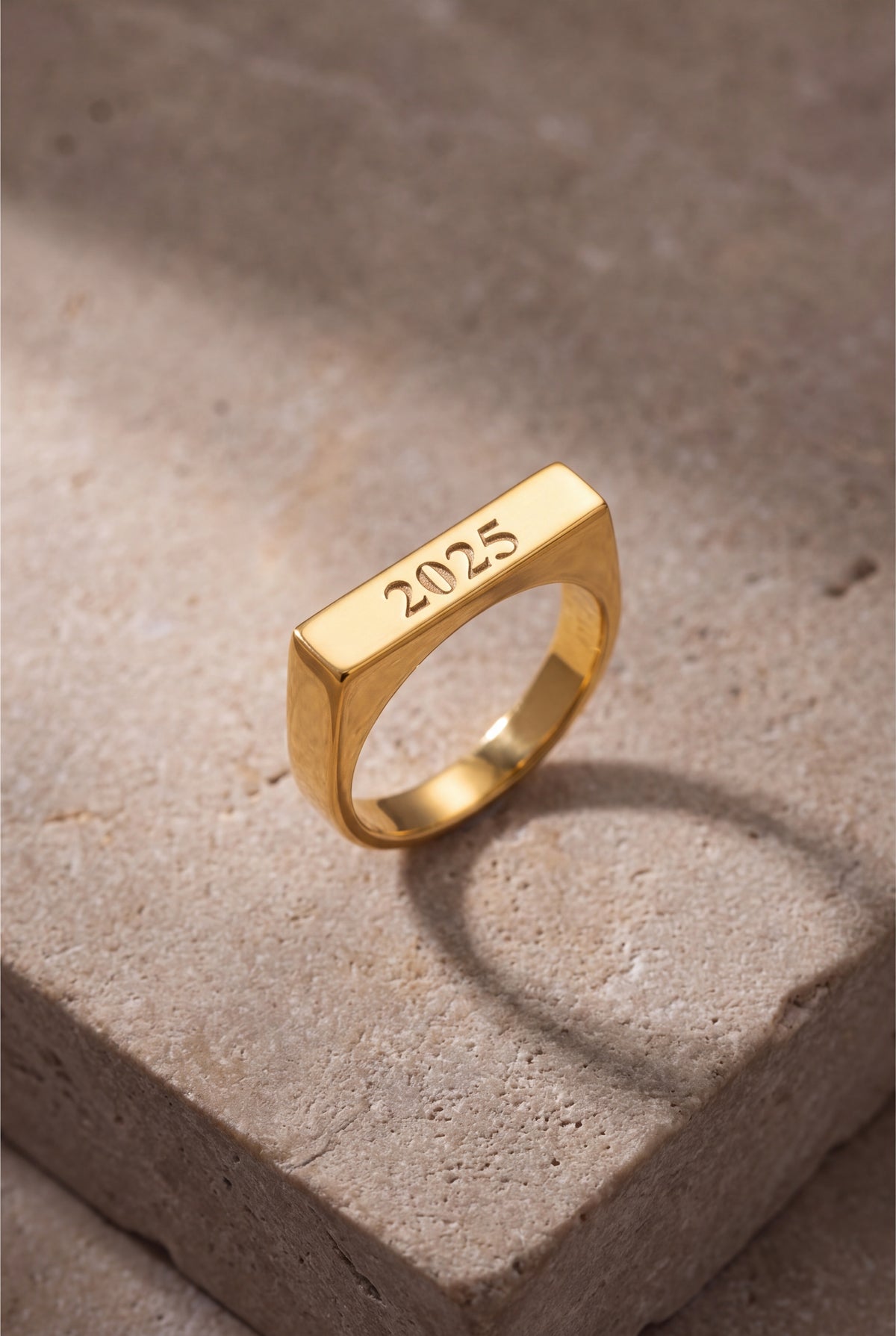 Personalized Engraved Bar Ring – product detail