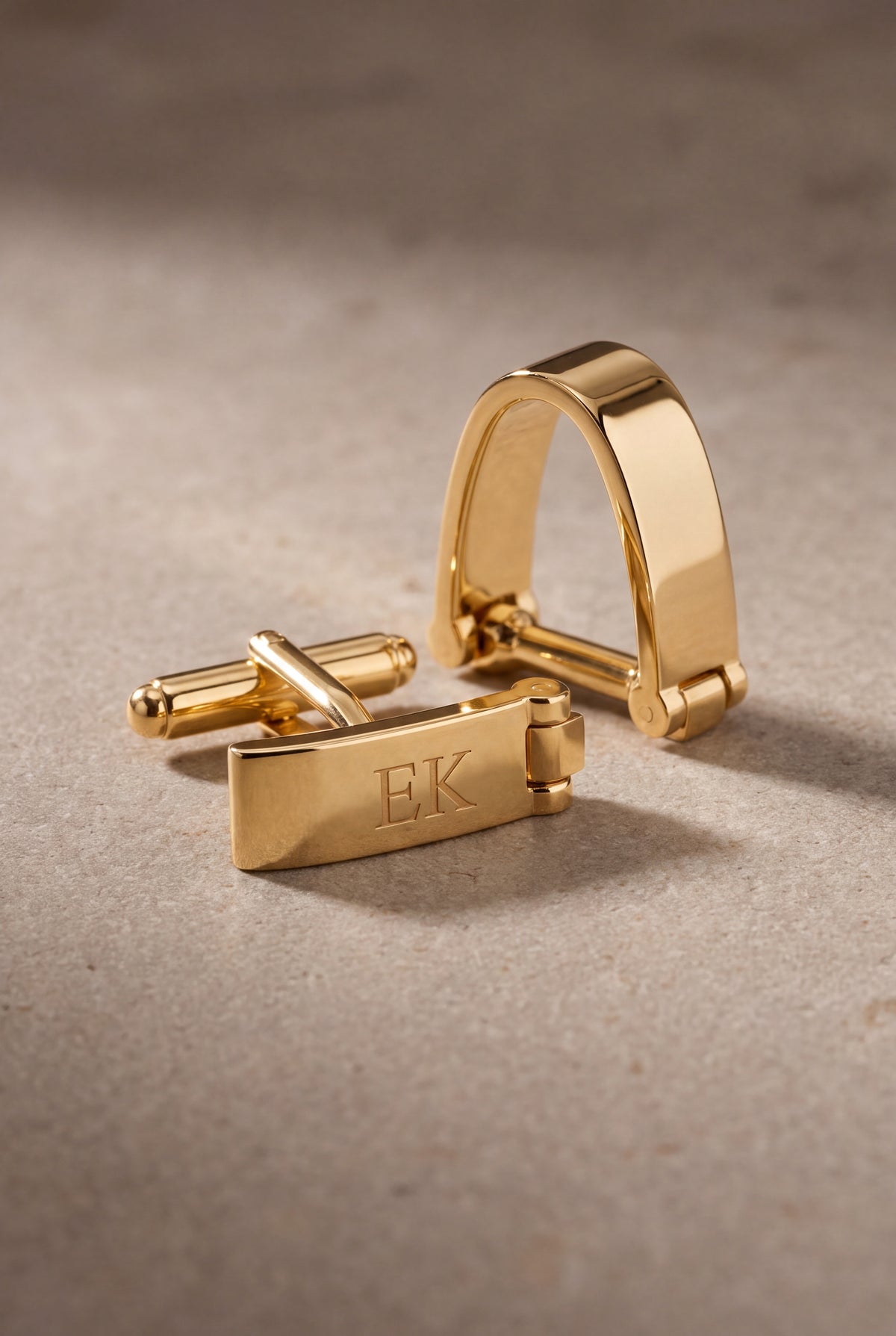 Personalized Engraved Bar Wrap-Around Cufflinks – product detail