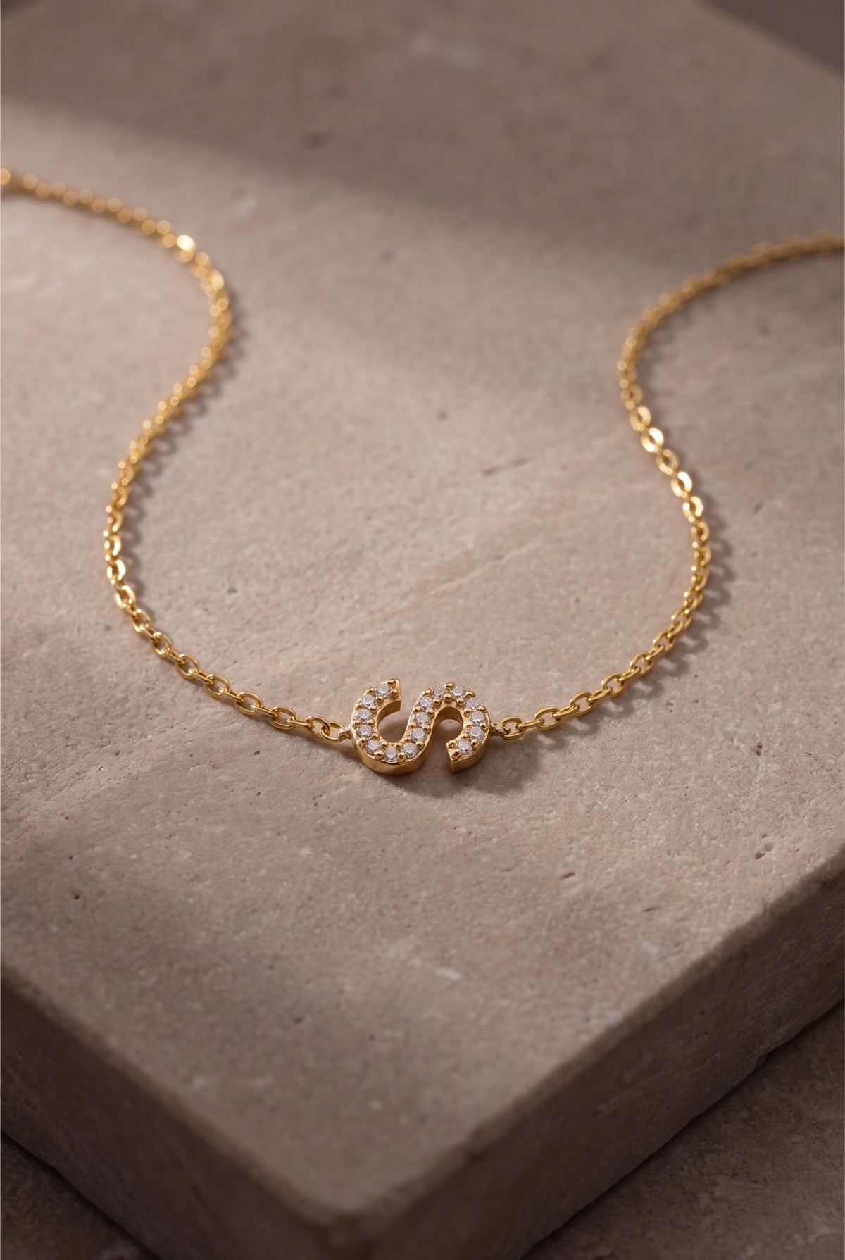 Personalized Sparkling Initial Bracelet – product detail