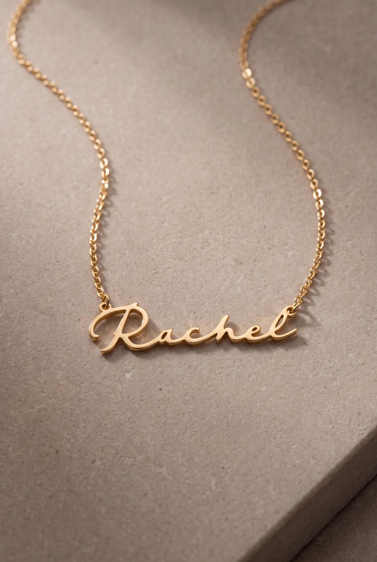 Signature Script Name Necklace – product detail